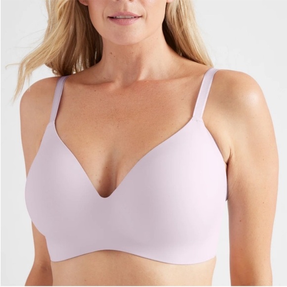 NWT Knix 7+ Wing Woman Contour Bra orchid purple lilac 0302 wireless - Picture 1 of 10